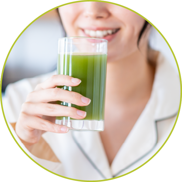 青汁のススメ。